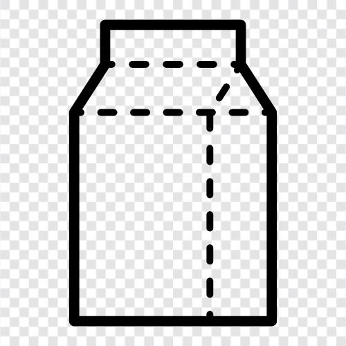 cartons, milk, recyclable, plastic icon svg