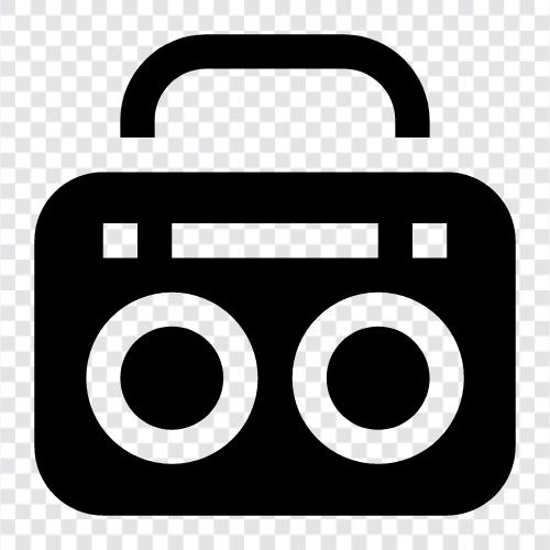 cassette, cassette recorder, analog, analog recorder icon svg