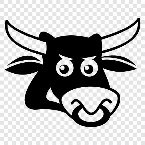 cattle, farming, breeding, animal icon svg