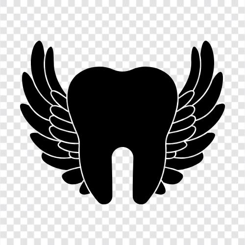 Kavität, Zahnschmerzen, fauler Zahn, Karies symbol