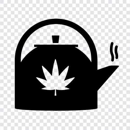 cbd oil, cbd vape, cbd pills, cbd tea icon svg