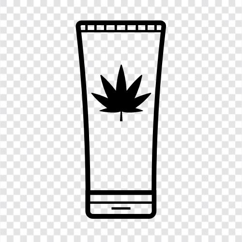 cbd oil, cbd cream, cbd lotion, cbd icon svg