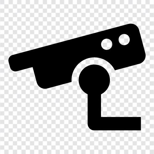CCTV Kamera, Ev Güvenlik Kamerası, Nanny Cam, Petcam ikon svg