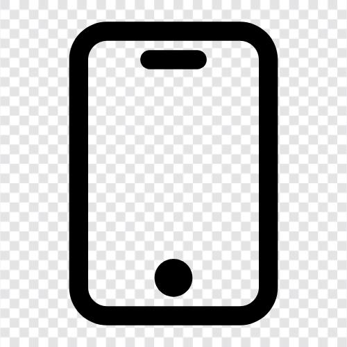 cep telefonu, telefon, iphone, android ikon svg