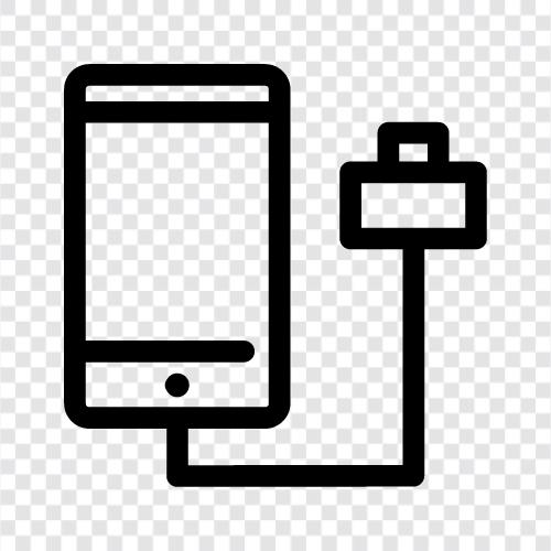 cep telefonu şarjı, iphone şarjı, android şarjı, telefon şarjı ikon svg