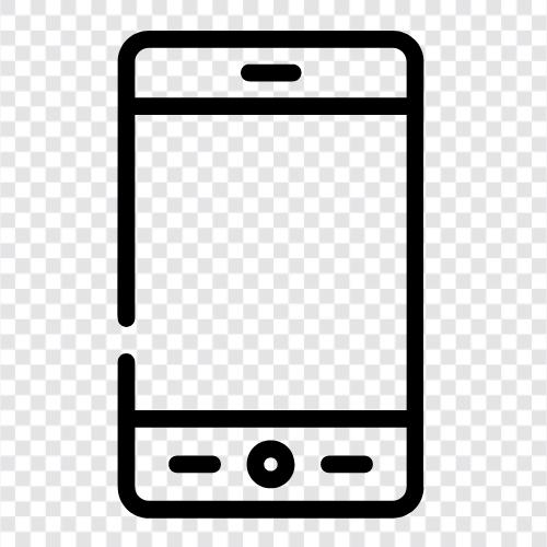 Cell phone, Cell phone plans, Cell phone reviews, Cell phone accessories icon svg