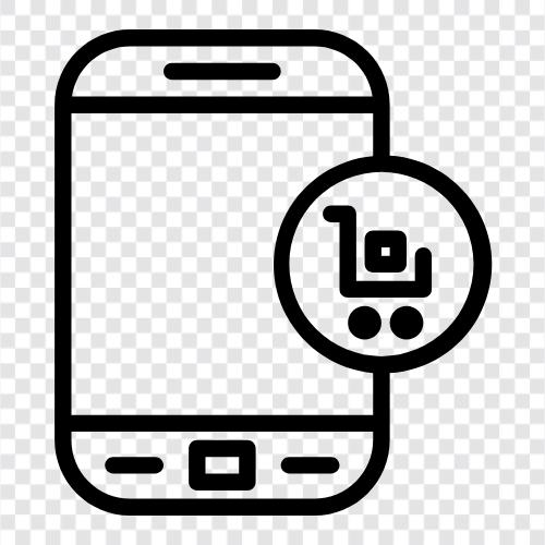 cell phone shopping, cell phone plans, cell phone deals, cell phone reviews icon svg