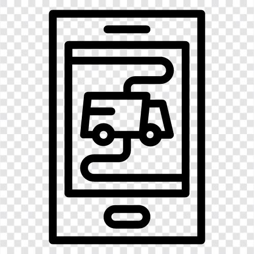 Cell Phone tracking, Cell site tracking, Cell phone location tracking, Cell phone icon svg