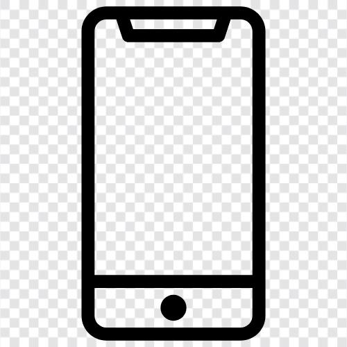 cellphone, phone, handset, mobile phone icon svg