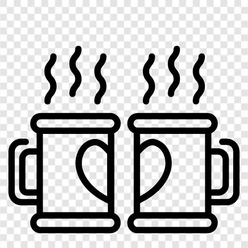 seramik, kupa, kahve, kahve kupası ikon svg