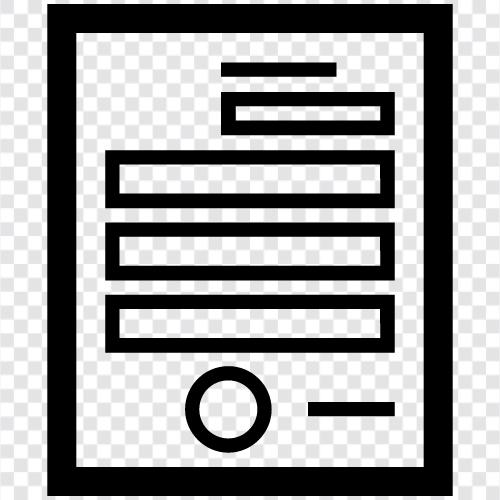 certification, authentication, verification, document icon svg