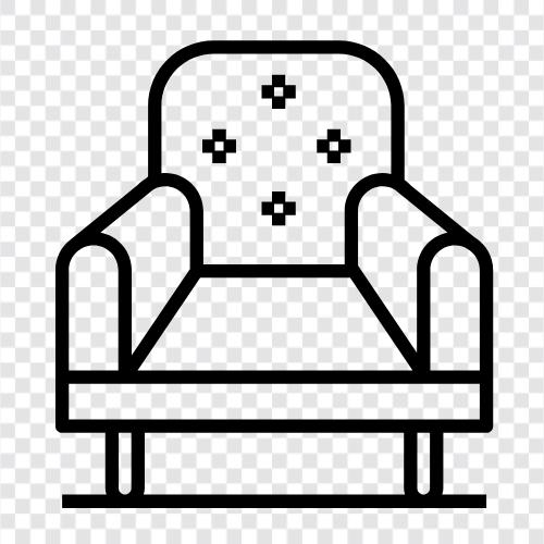 chair, seating, rental, event icon svg