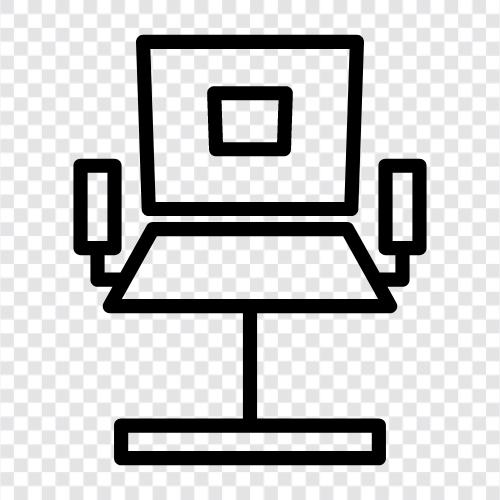 chair, wooden chair, office chair, leather chair icon svg