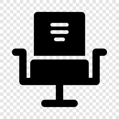 chair, wooden chair, office chair, leather chair icon svg