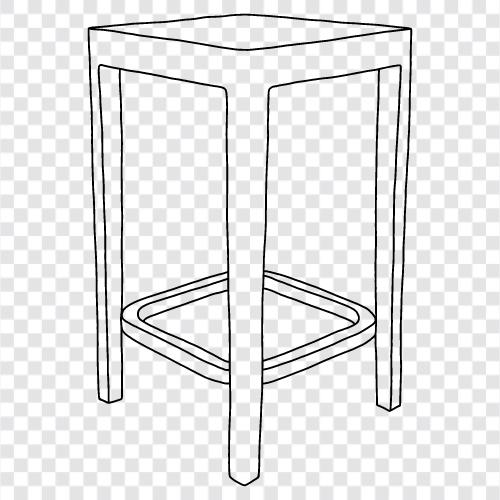 chair, wood, plastic, metal icon svg