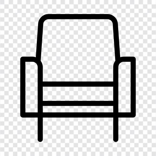 chair, relax, recliner, relaxer icon svg