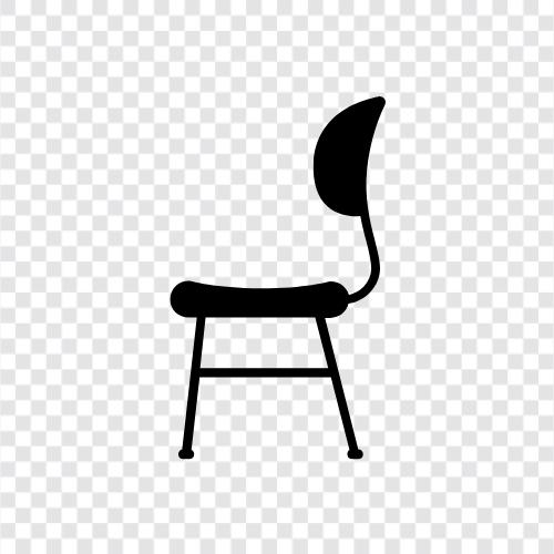 Sandalyeler, Mobilya, Yemek, Ofis ikon svg