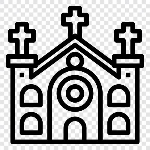 Chapel services, Chapel music, Chapel choir, Chapel icon svg