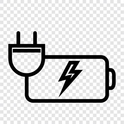 charger, electronic, device, wall icon svg