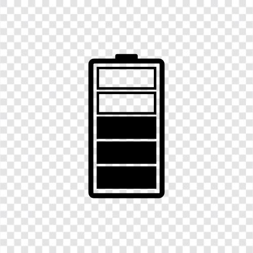 chargers, portable, power, batteries icon svg