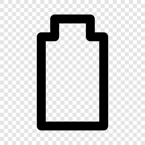 chargers, portable, power, rechargeable icon svg