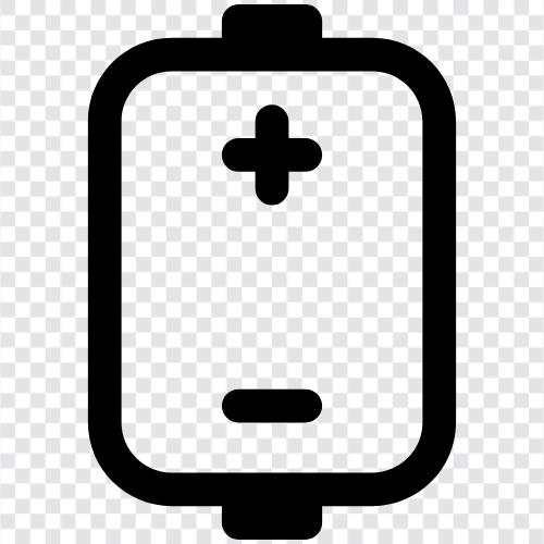 charging, lithium ion, technology, portable Значок svg