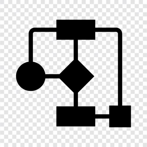 Diagramm, Netzwerk, Daten, Fluss symbol