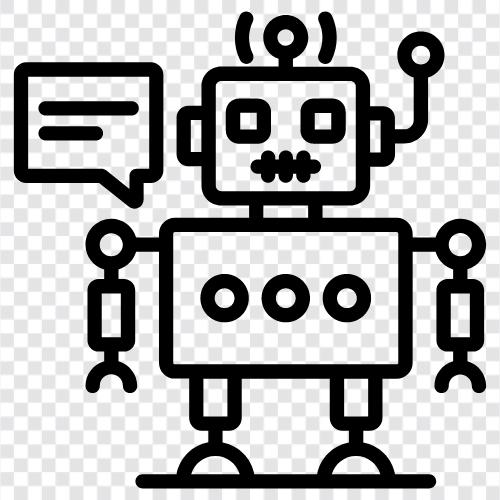 chatbot, yapay zeka, android, iPhone ikon svg