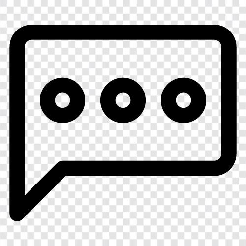 chatting, messaging icon svg