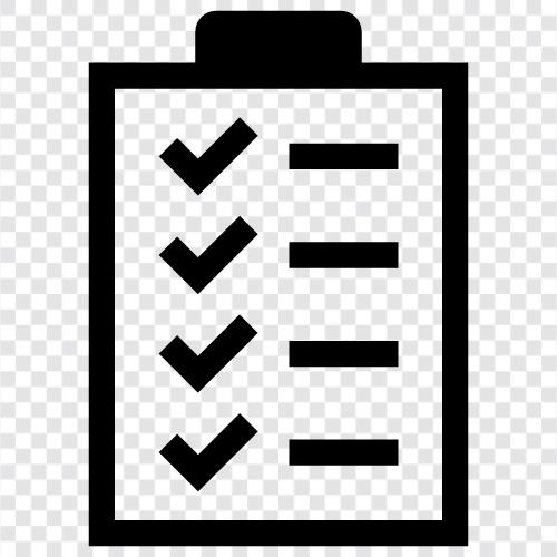 checklist software, checklist template, checklist tools, checklist maker icon svg
