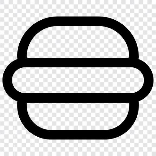 cheeseburger, burger joint, hamburger, fast food icon svg