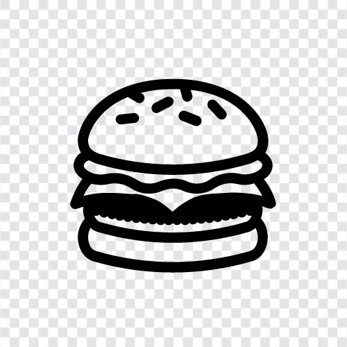 Cheeseburgers ikon