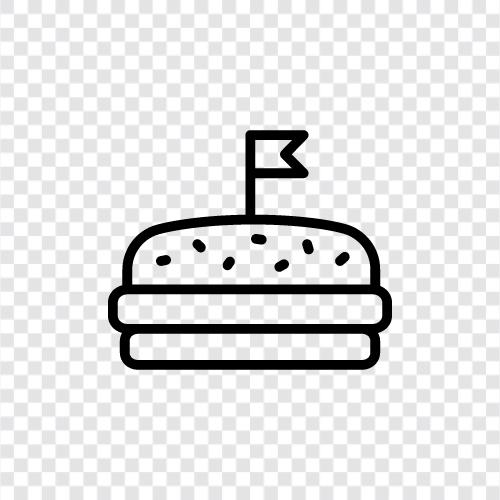 Huhn Burger Rezept, Huhn Burger Restaurant, Huhn Burger Rezept einfach, Huhn Burger symbol