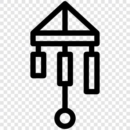 chimes, bell, tinkling, ringing icon svg