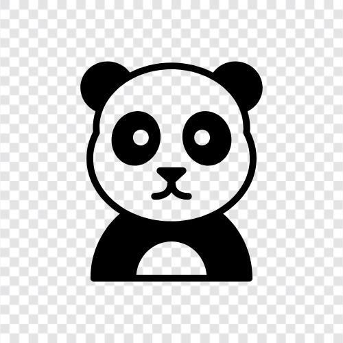 Китай, Google, Search, Panda Update Значок svg