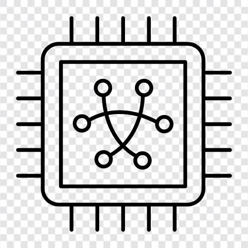 cips, mikroişlemci, merkezi işlem birimi, CPU ikon svg