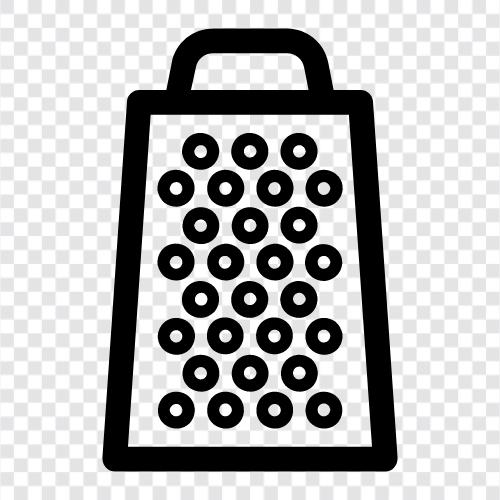 chopper, food processor, shredder, grater attachment icon svg