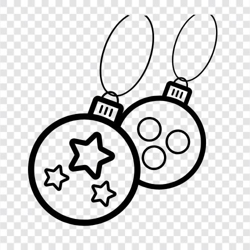 Christmas decorations, Christmas trees, Christmas ornaments, Christmas gifts icon svg