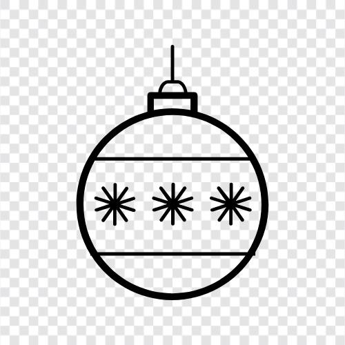 christmas ornaments, christmas gift, christmas gift ideas, christmas ornament icon svg