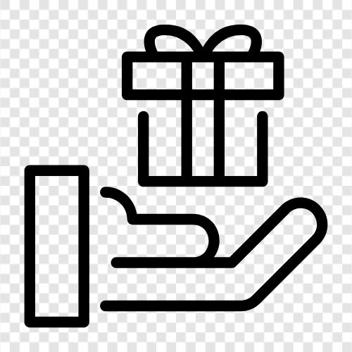 Weihnachten, Feiertag, Geschenk, Geschenk für symbol