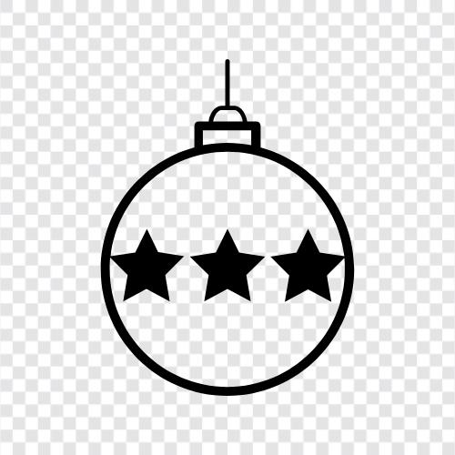 Weihnachtsbaum, Weihnachtsbeleuchtung, Weihnachtsbaumschmuck, Weihnachtsschmuck symbol