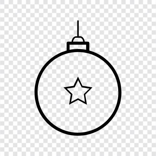 christmas tree, christmas ornaments, christmas gift, christ icon svg