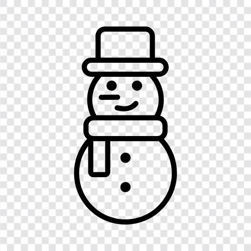 Weihnachten, Weihnachtsschmuck, Weihnachtsbäume, Frosty symbol