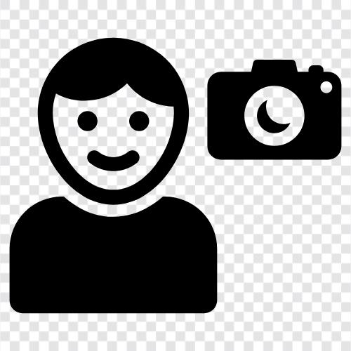 cinematographer, camera operator, film cameraman, camera assistant icon svg