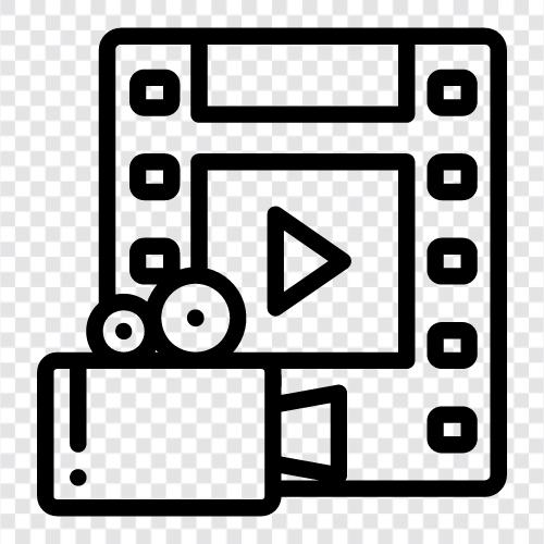 Kinematographie, Schnitt, Produktion, Musik symbol