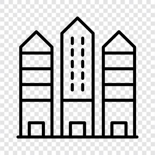 city, municipality, community, residence icon svg