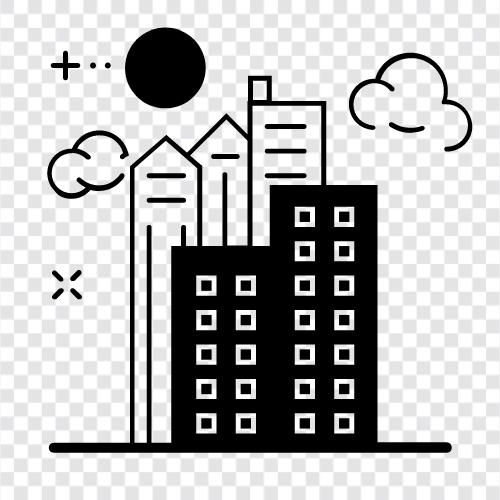 city hall, city government, city planning, city structure icon svg