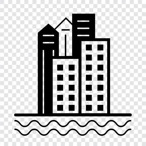 city planning, city infrastructure, city growth, city development icon svg