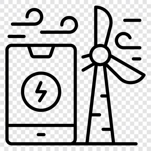 saubere Energie, erneuerbare Energie, Energieeffizienz, Elektroautos symbol