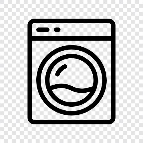 Reinigung, Flecken, Waschmittel, Waschmaschine symbol